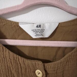 H&M Button Up Dress